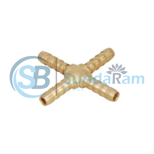 brass cross hose fittings